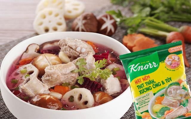 Top 3 mẹo nấu ăn cực ngon khi sử dụng hạt nêm knorr 1kg