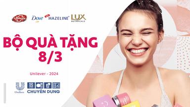 Bộ quà tặng Unilever 8/3 siêu Hot năm 2024