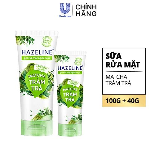 HAZELINE SRM MatchaTràmTrà 100g(1 + 1 srm Matcha 40g)/24 Bộ