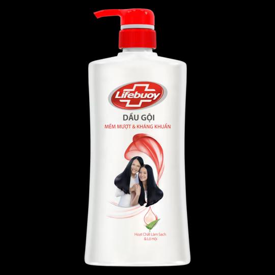 LIFEBUOY DG Tóc Mềm Mượt 640g (1+1 LIFEBUOY dg 140g)/8 Bộ