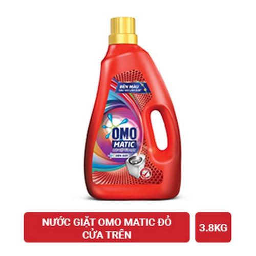 OMO Nước Giặt Sáng Màu 3.8Kg/4 Chai