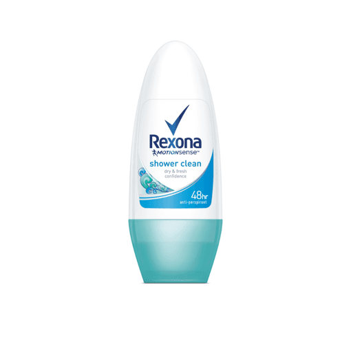 REXONA Nữ Lăn Khử Mùi Shower Clean 50ml (2+2Kotex)/12 bộ