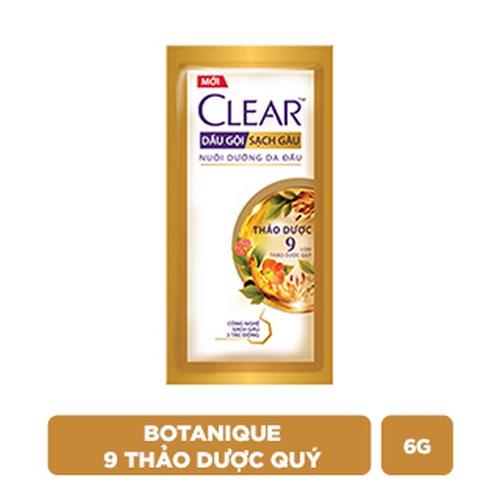 CLEAR Dầu Gội Thảo Dược 6Gx12/720 Dây