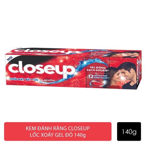 CLOSEUP KĐR Lốc Xoáy Đỏ 140g/60 ống