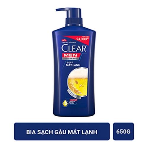 Clear dầu gội bia 650g/8 chai