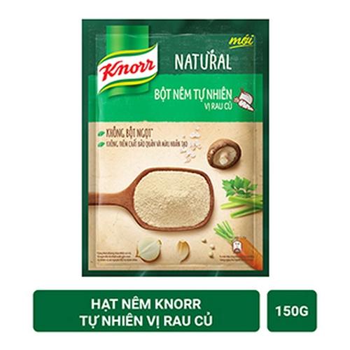 Knorr bột nêm natural vị rau củ 150g/38 gói