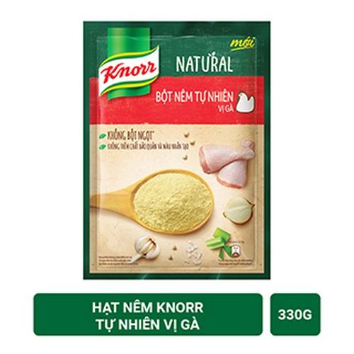 Knorr bột nêm natural vị gà 330g/20 gói