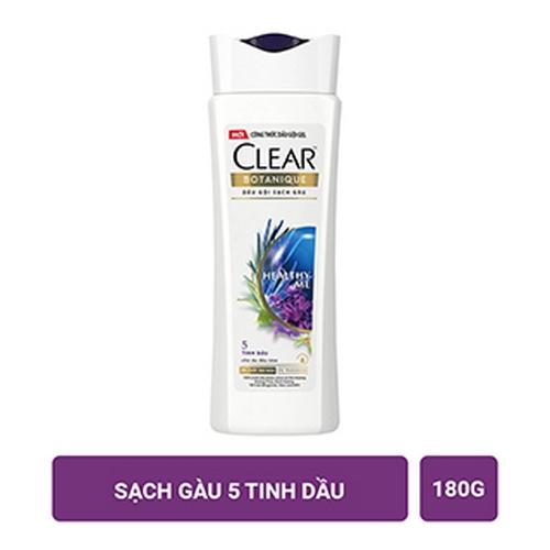 Clear dầu gội botanique tinh dầu+hộp 180g/36 bộ