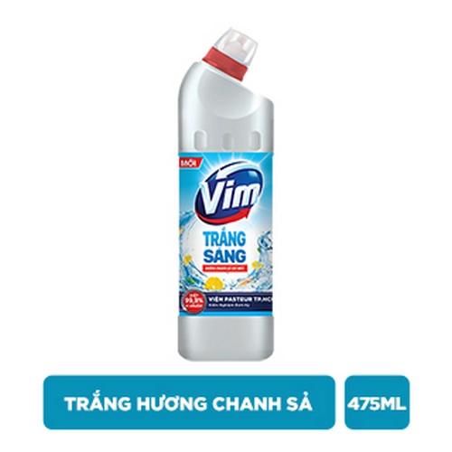 Vim gel tẩy rửa trắng sáng hương chanh sả 475ml/24 chai