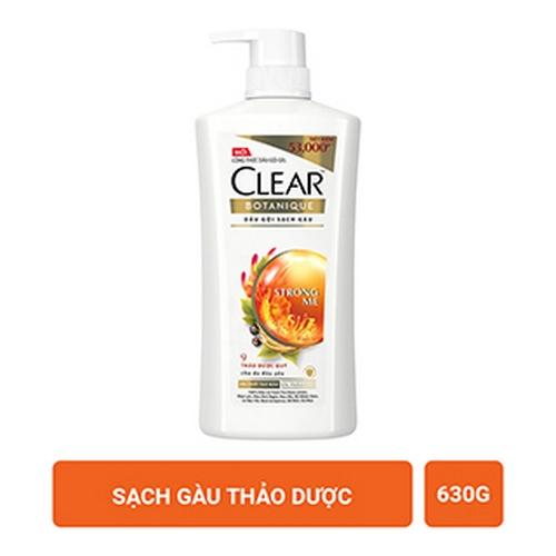 Clear dầu gội thảo dược 630g/8 chai