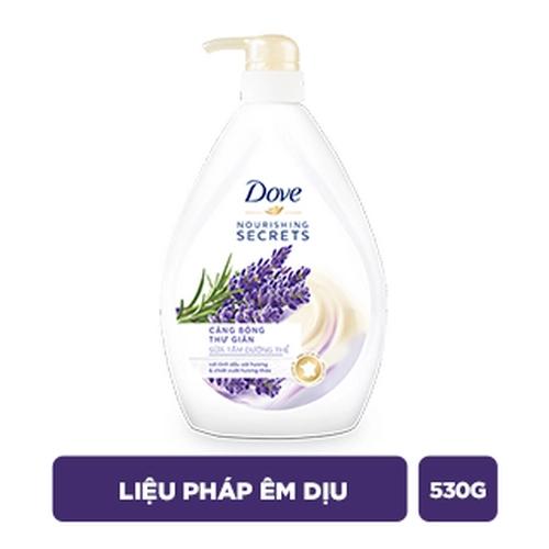 DOVE sữa tắm liệu pháp êm dịu 530g/12 chai