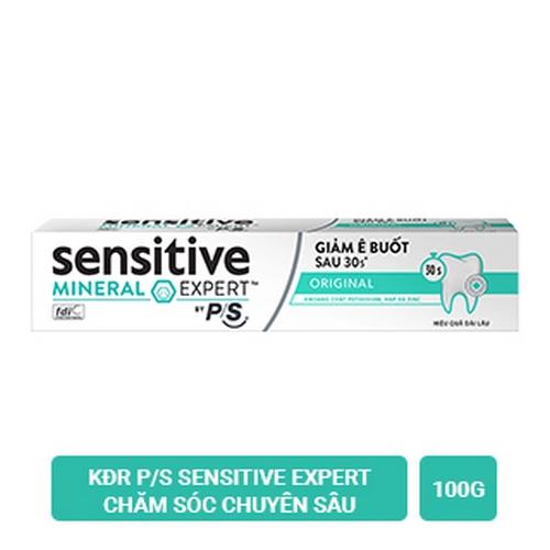 P/S KĐR Giảm Ê Buốt Chăm Sóc Chuyên Sâu 100g/60 ống