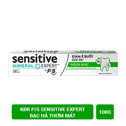 P/S KĐR Giảm Ê Buốt Bạc Hà Thơm Mát 100g/60 ống