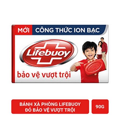 LIFEBUOY xà bông cục bảo vệ vượt trội 90g/72 bánh