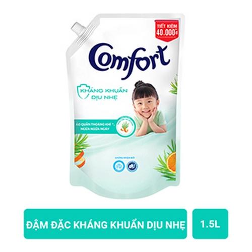 COMFORT đậm đặc kháng khuẩn dịu nhẹ 1.5l/9 túi