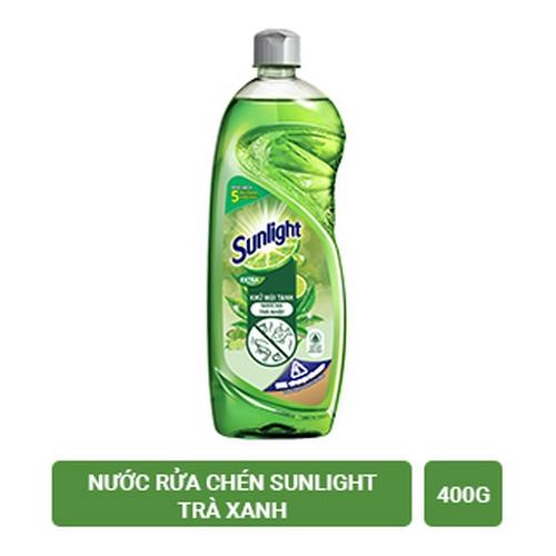 SUNLIGHT nước rửa chén trà xanh 400g/24 chai