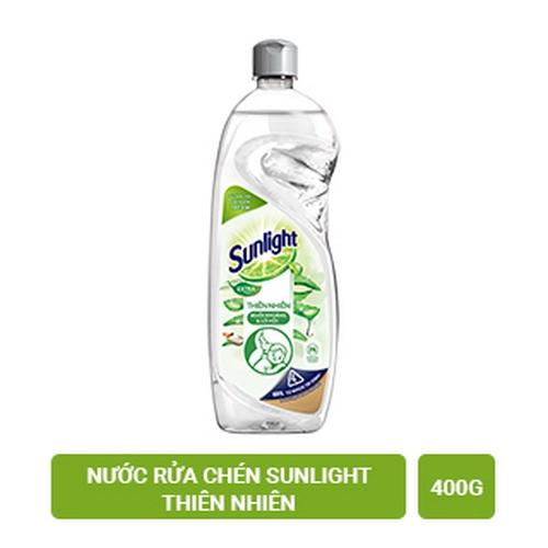 SUNLIGHT nước rửa chén thiên nhiên 400gr/24 chai