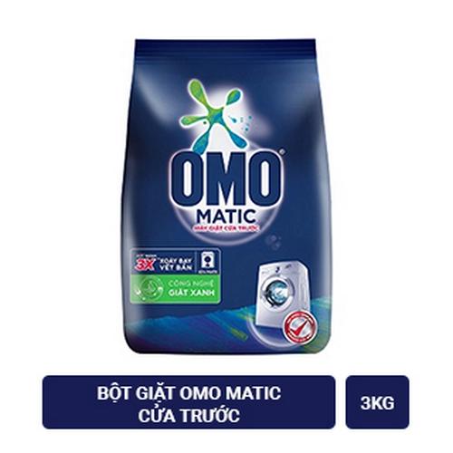 OMO bg matic cửa trước 3.0kg/4 túi