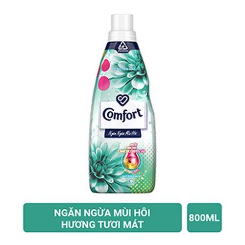 COMFORT ngăn ngừa mùi hôi-hương tươi mát 800ml/12 chai