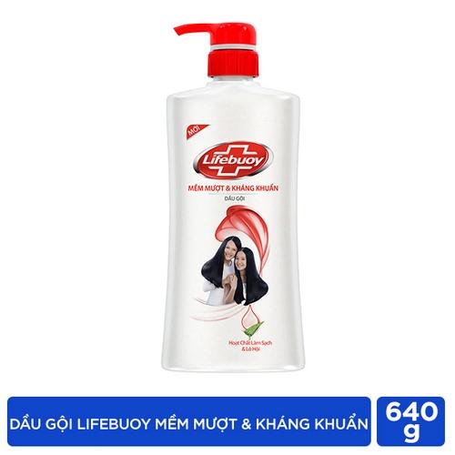 LIFEBUOY Dầu gội mềm mượt kháng khuẩn 640g/8 chai