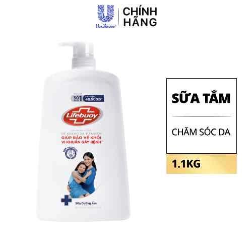 LIFEBUOY sữa tắm chăm sóc da 1.1kg/6 chai