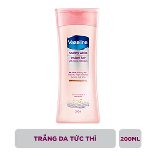 VASELINE sữa dưỡng thể trắng da tức thì 200ml/24 chai