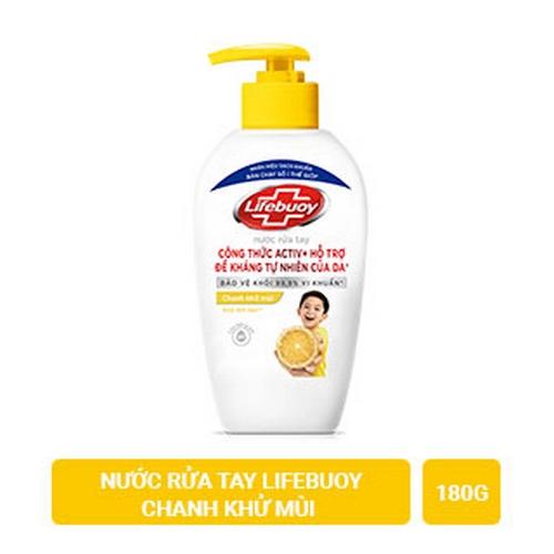 LIFEBUOY nước rửa tay chanh khử mùi 180g/36 chai