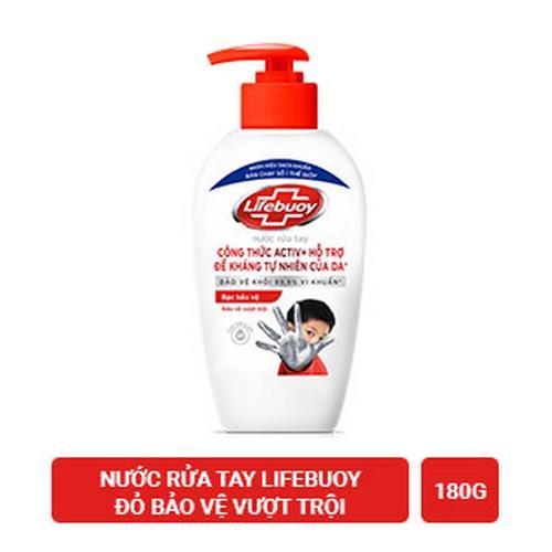 LIFEBUOY nước rửa tay bạc bảo vệ 180g/36 chai