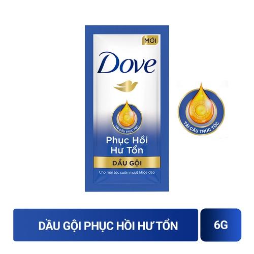 DOVE dầu gội phục hồi hư tổn 6gx12/60 dây