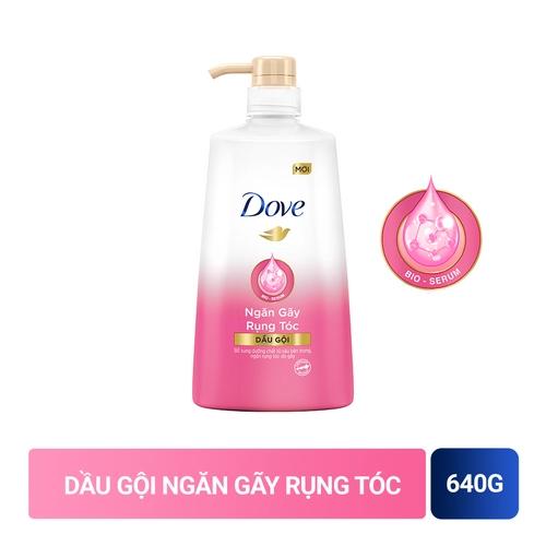 DOVE dầu gội ngăn gãy rụng tóc 640g/8 chai