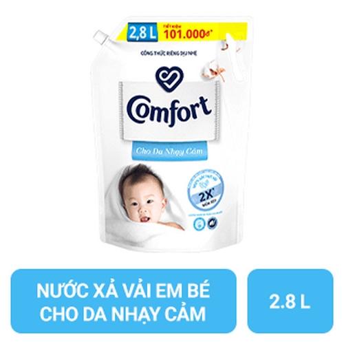 COMFORT đậm đặc cho da nhạy cảm 2.8l/4 túi