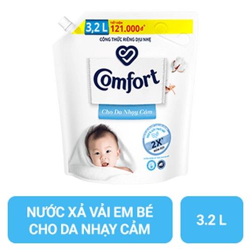 COMFORT đậm đặc cho da nhạy cảm 3.2l/4 túi