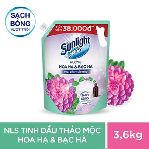 SUNLIGHT nls tinh dầu thảo mộc hoa hạ bạc hà 3.6kg/4 túi