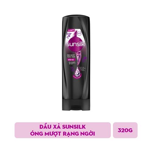 SUNSILK dầu xả óng mượt rạng ngời 320g/12 chai