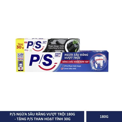 P/S KĐR N.Sâu Răng V.Trội 180g (1+KĐR P/S Than HT 30g)/21 bộ