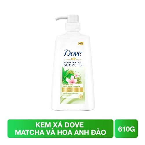 DOVE kem xả matcha & hoa anh đào 610g/8chai