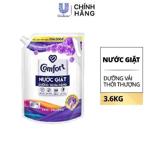 COMFORT nước giặt dưỡng vải thời thượng 3.6kg/4 túi