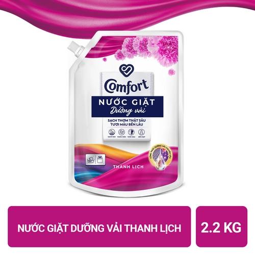 COMFORT nước giặt dưỡng vải thanh lịch 2.2kg/4 túi