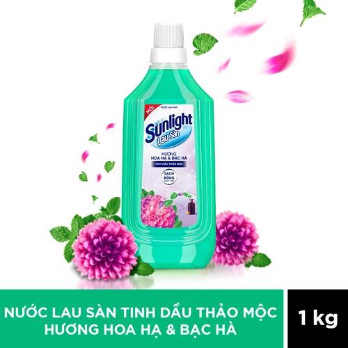 SUNLIGHT NLS Tinh dầu thảo mộc Hoa hạ Bạc hà 1kg/12 chai