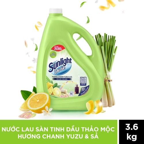 SUNLIGHT NLS Sả Chanh 3.6kg/3 can