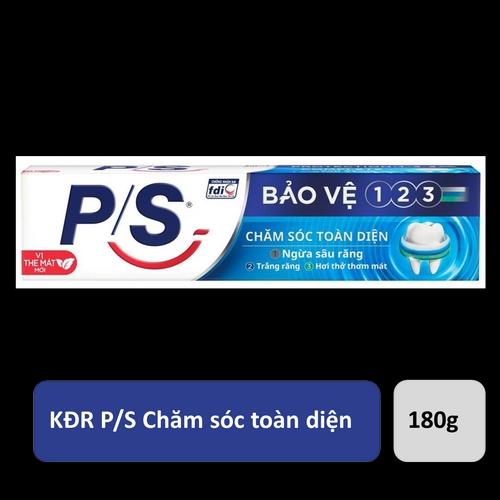 P/S KĐR Bảo Vệ 123 180g/36 ống