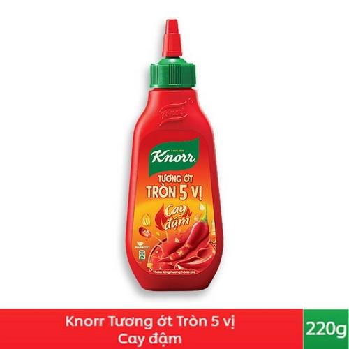 KNORR Tương Ớt Cay Đậm 220g/20 chai