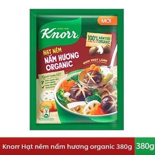 KNORR Hạt Nêm Nấm Hương Organic 380g/16 gói