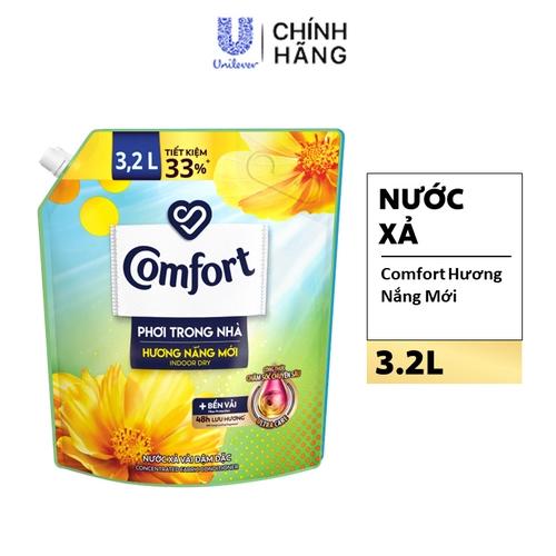 COMFORT CSCS phơi trong nhà Hương nắng mới 3.2L/4 túi