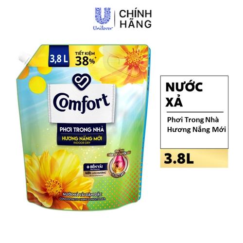 COMFORT CSCS phơi trong nhà Hương nắng mới 3.8L/4 túi