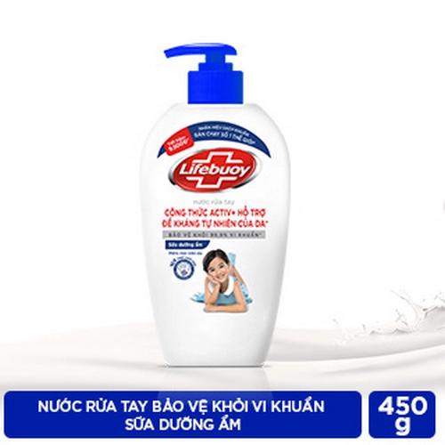 LIFEBUOY NRT Sữa Dưỡng Ẩm 450g/12 chai