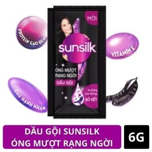 SUNSILK dg đen óng mượt rạng ngời 6gx10/66 dây