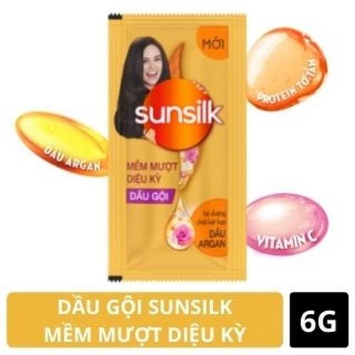 SUNSILK dg vàng mềm mượt diệu kỳ 6gx10/66 dây