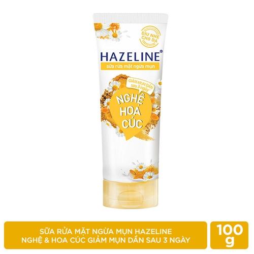 Hazeline sữa rửa mặt nghệ hoa cúc 100g/24 tuýp