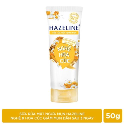 Hazeline sữa rửa mặt nghệ hoa cúc 50g/24 tuýp